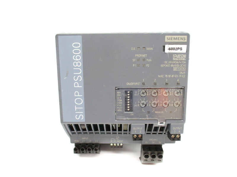 SIEMENS 6EP3437-8MB00-2CY0 24VDC 40A NUPI