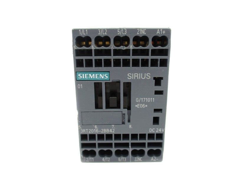 SIEMENS 3RT2016-2BB42 24VDC 20A NUPI