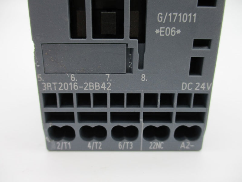SIEMENS 3RT2016-2BB42 24VDC 20A NUPI