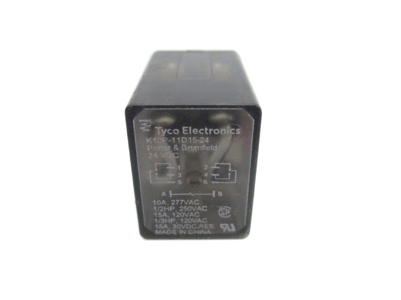 TYCO ELECTRONICS K10P-11D15-24 24VDC 10A NUPI