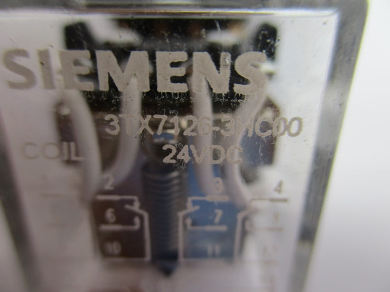 SIEMENS 3TX7126-3HC00 24VDC 3A NUPI