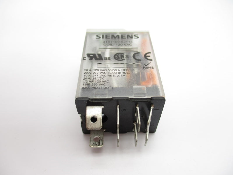 SIEMENS 3TX7109-5JF13 120VAC 20A NUPI