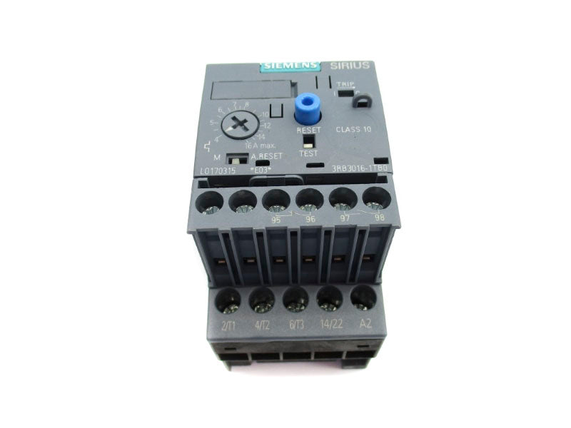 SIEMENS 3RB3016-1TB0 600VAC 4-16A NUPI