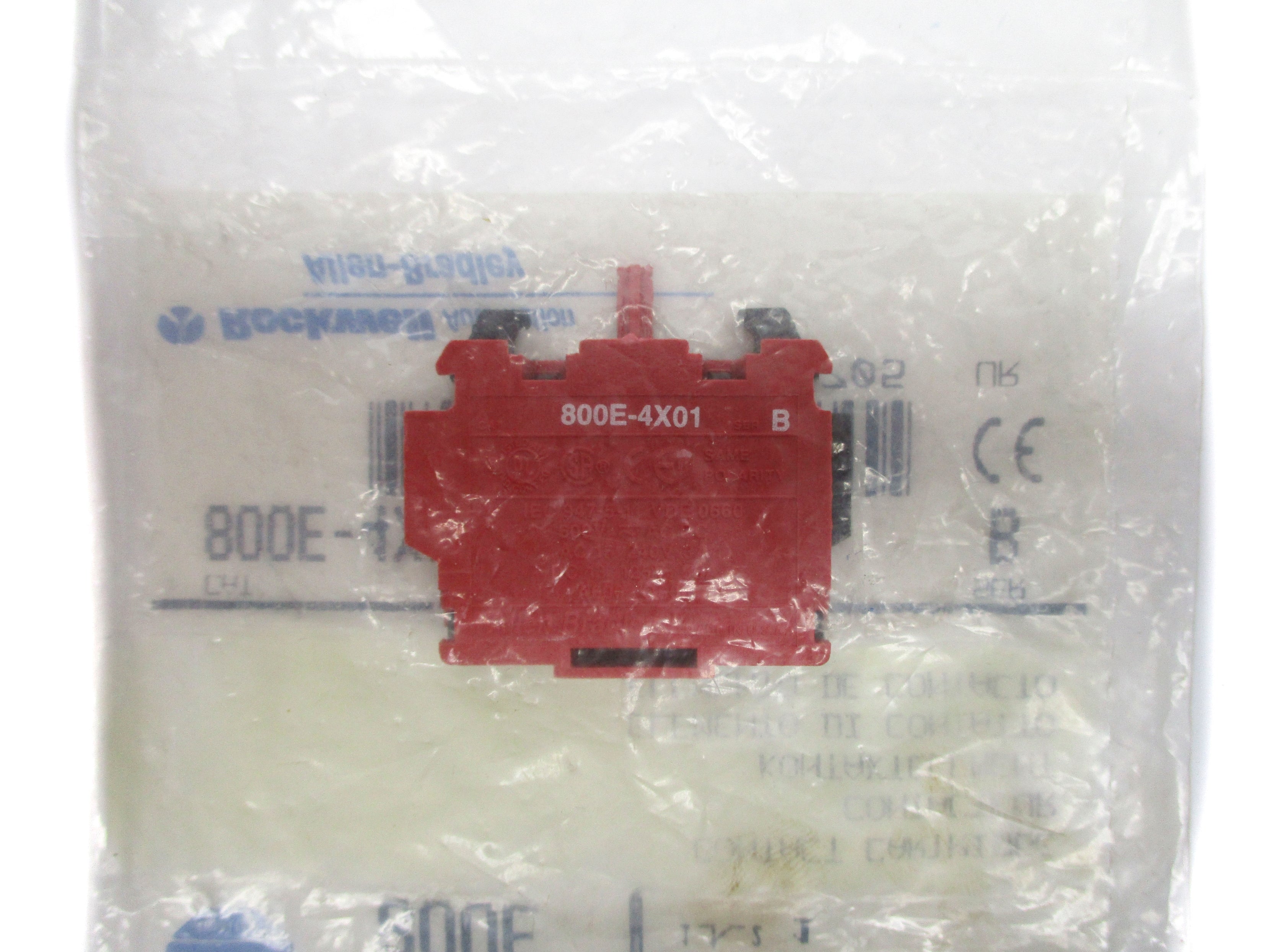 ALLEN BRADLEY 800E-4X01 SER. B NSMP