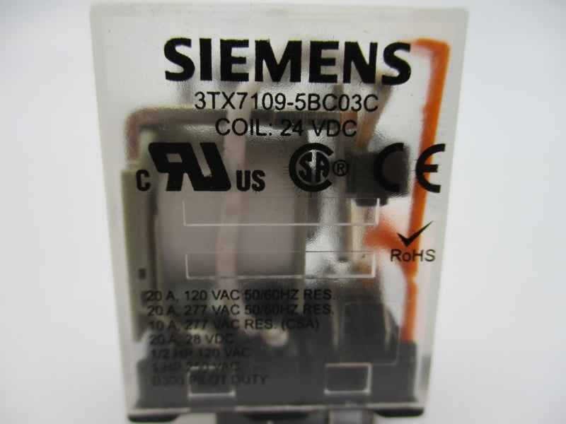 SIEMENS 3TX7109-5BC03C 24VDC 20A NUPI