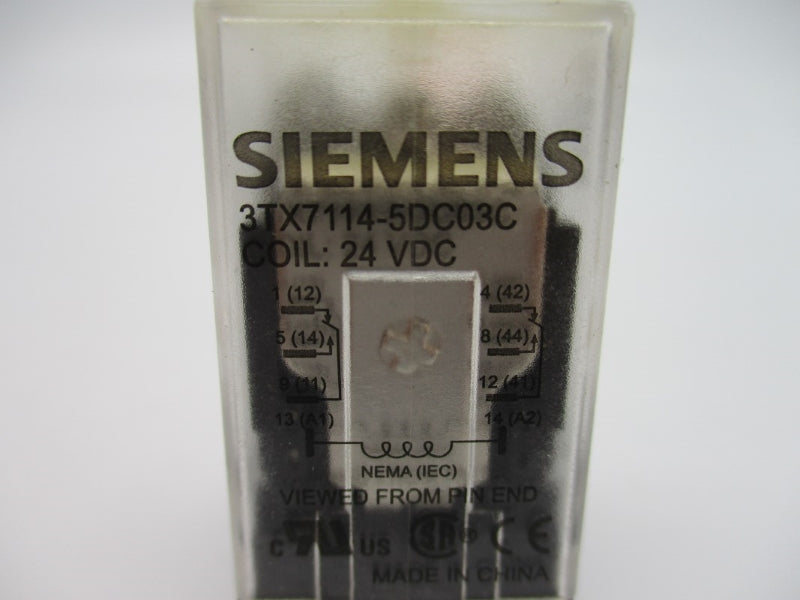 SIEMENS 3TX7114-5DC03C 24VDC 15A NUPI