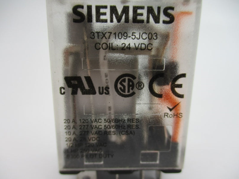 SIEMENS 3TX7109-5JC03 24VDC 20A NUPI