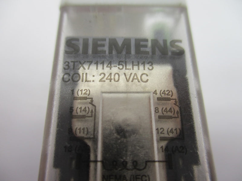 SIEMENS 3TX7114-5LH13 240VAC 15A NUPI
