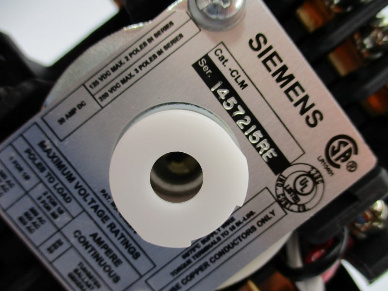 SIEMENS CLM 110-120VAC 20A NUPI