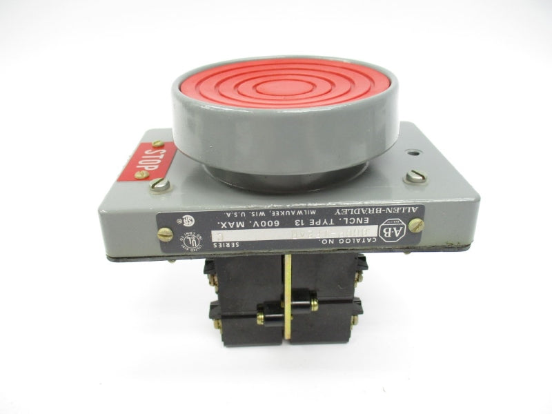 ALLEN BRADLEY 800P-1F2AR SER. C 600V NSNP