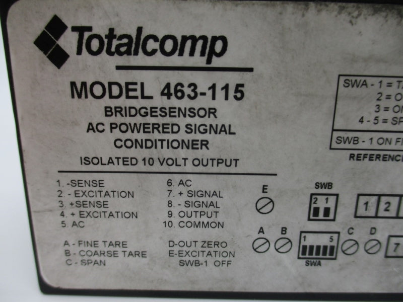 TOTALCOMP 463-115 10V NSNP