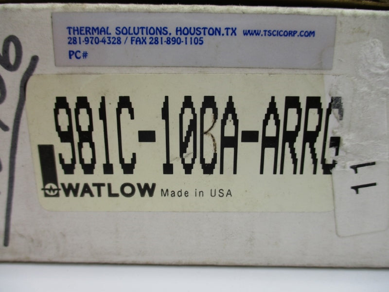 WATLOW 981C-10BA-ARRG 100-240VAC NSMP