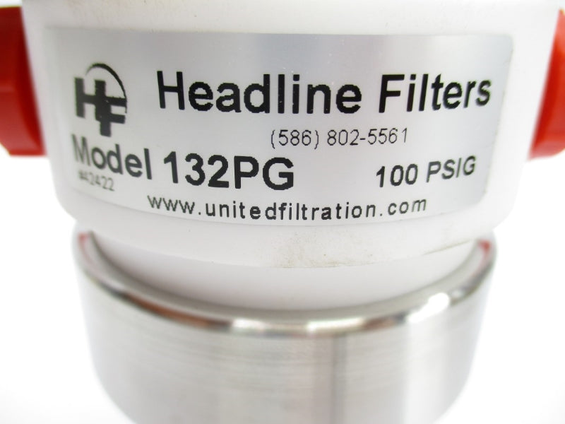 HEADLINE FILTERS 132PG 100PSI NSMP