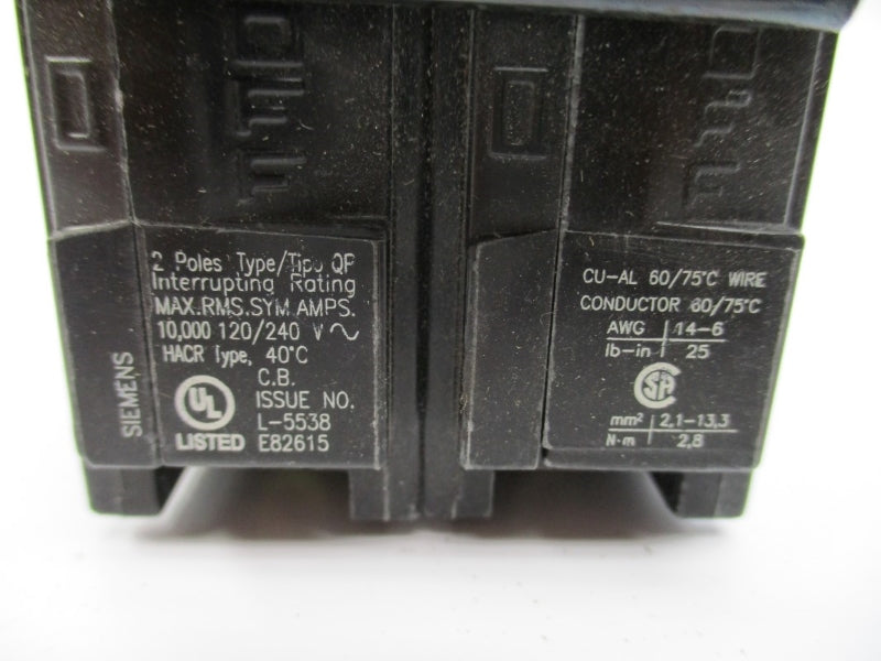 SIEMENS Q230 120/240V 30A NSNP