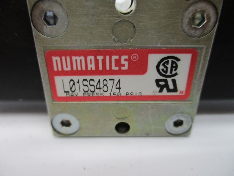 NUMATICS L01SS4874 24VDC 150PSI UNMP