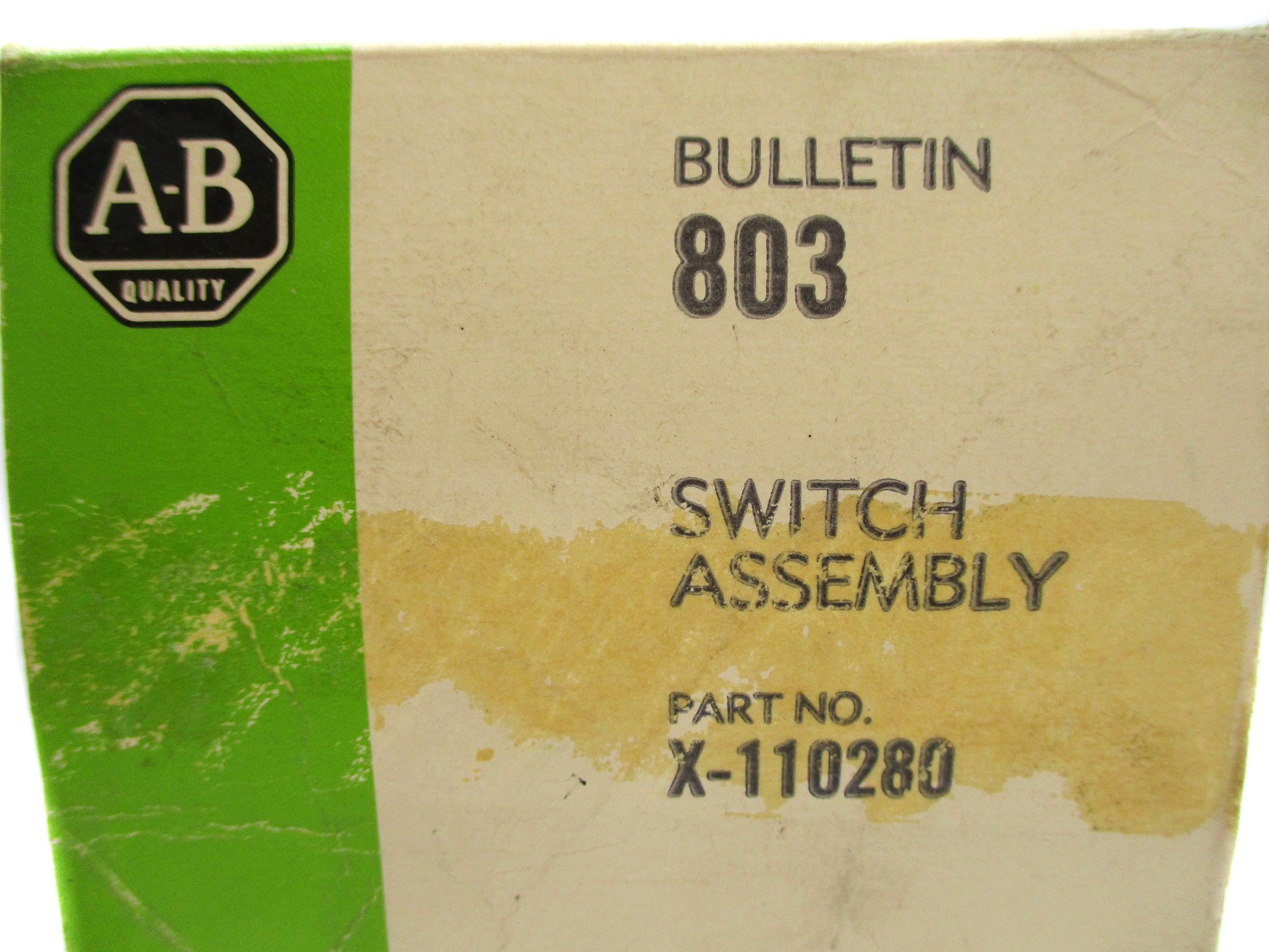 ALLEN BRADLEY X-110280 (BK/GR) NSMP