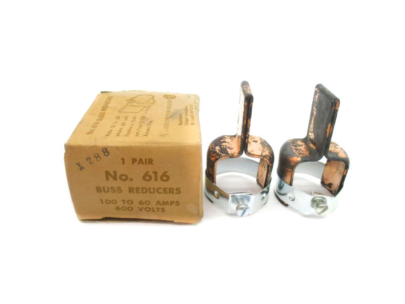 BUSSMANN 616 600V 100-60A (PKG OF 2) (WH) NSMP