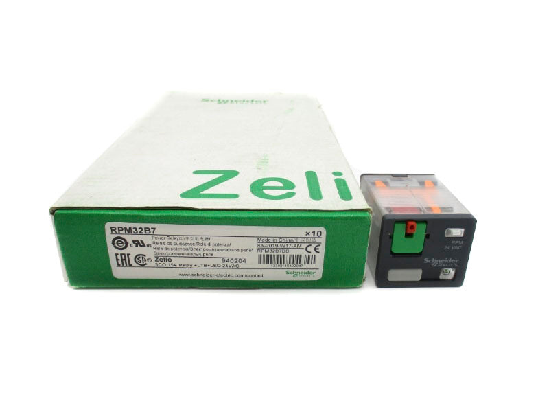 SCHNEIDER ELECTRIC RPM32B7 24VAC 15A (PKG OF 10) NSMP