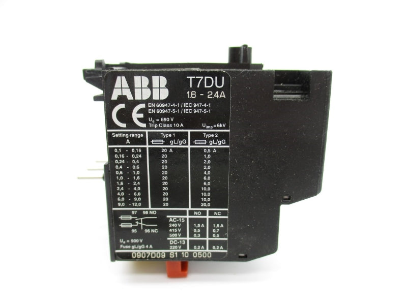 ABB T7DU2,4 1SAZ111301R0007 690V 1.6-2.4A NSMP