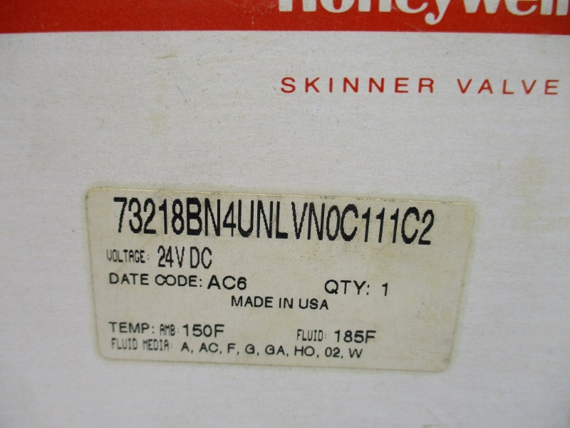 HONEYWELL 73218BN4UNLVN0C111C2 24VDC 5-175PSI 5/8" NSMP