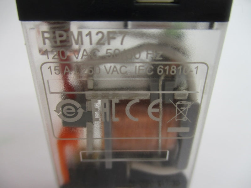 SCHNEIDER ELECTRIC RPM12F7 120VAC 15A (PKG OF 10) NSMP