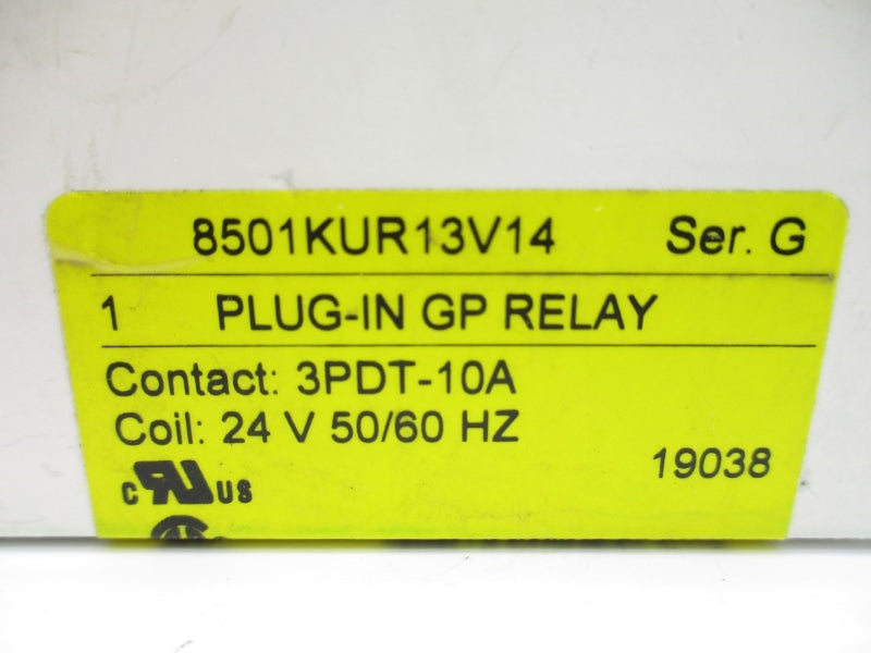 SQUARE D 8501KUR13V14 SER. G 24V 10A NSMP