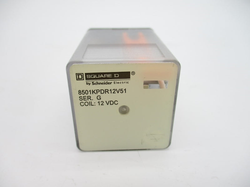 SQUARE D 8501KPDR12V51 SER. G 12VDC 10A NSMP