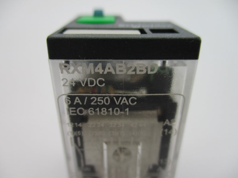 SCHNEIDER ELECTRIC RXM4AB2BD 24VDC 6A (PKG OF 10) NSMP