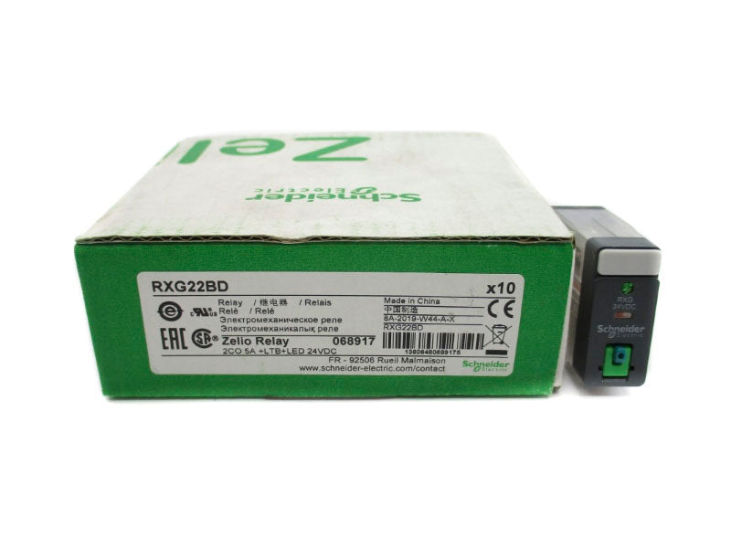 SCHNEIDER ELECTRIC RXG22BD 24VDC 5A (PKG OF 10) NSMP