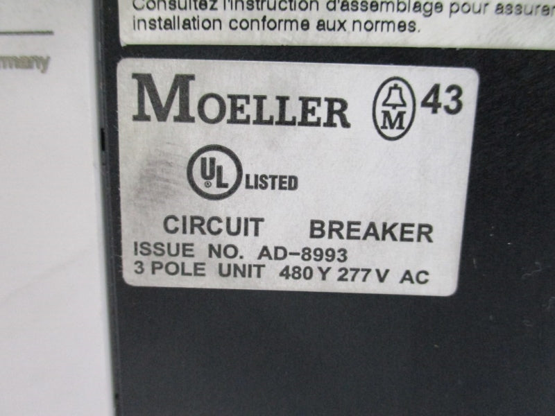 MOELLER NZMB2-A200-NA 690VAC 200A NSNP
