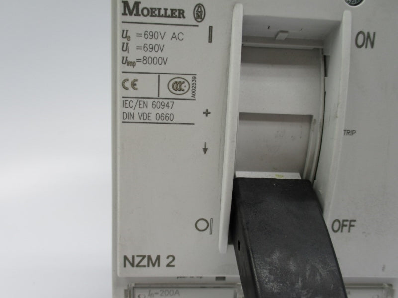 MOELLER NZMB2-A200-NA 690VAC 200A NSNP