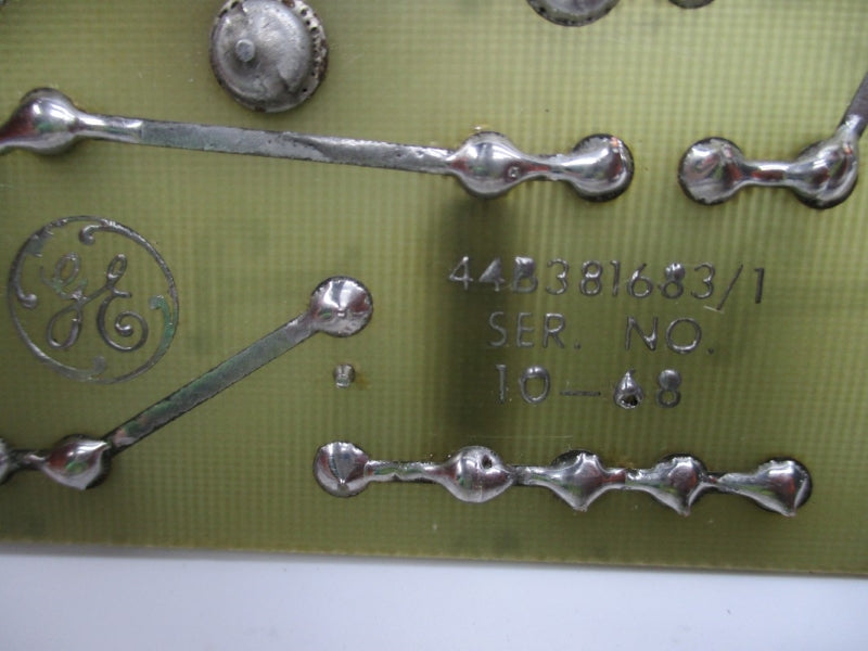 GENERAL ELECTRIC 44B381683/1 NSNP