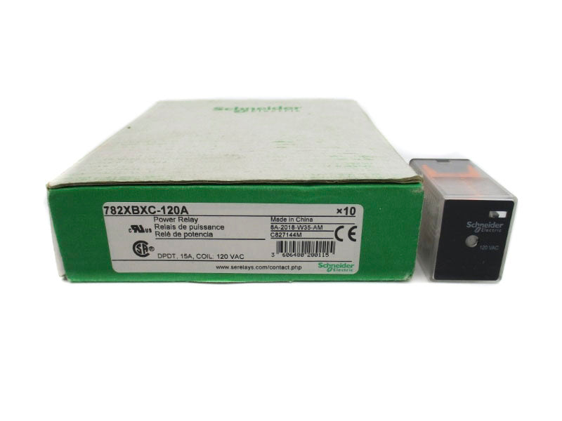 SCHNEIDER ELECTRIC 782XBXC-120A 120VAC 15A (PKG OF 10) NSMP