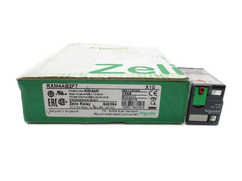 SCHNEIDER ELECTRIC RXM4AB2F7 120VAC 6A (PKG OF 10) NSMP