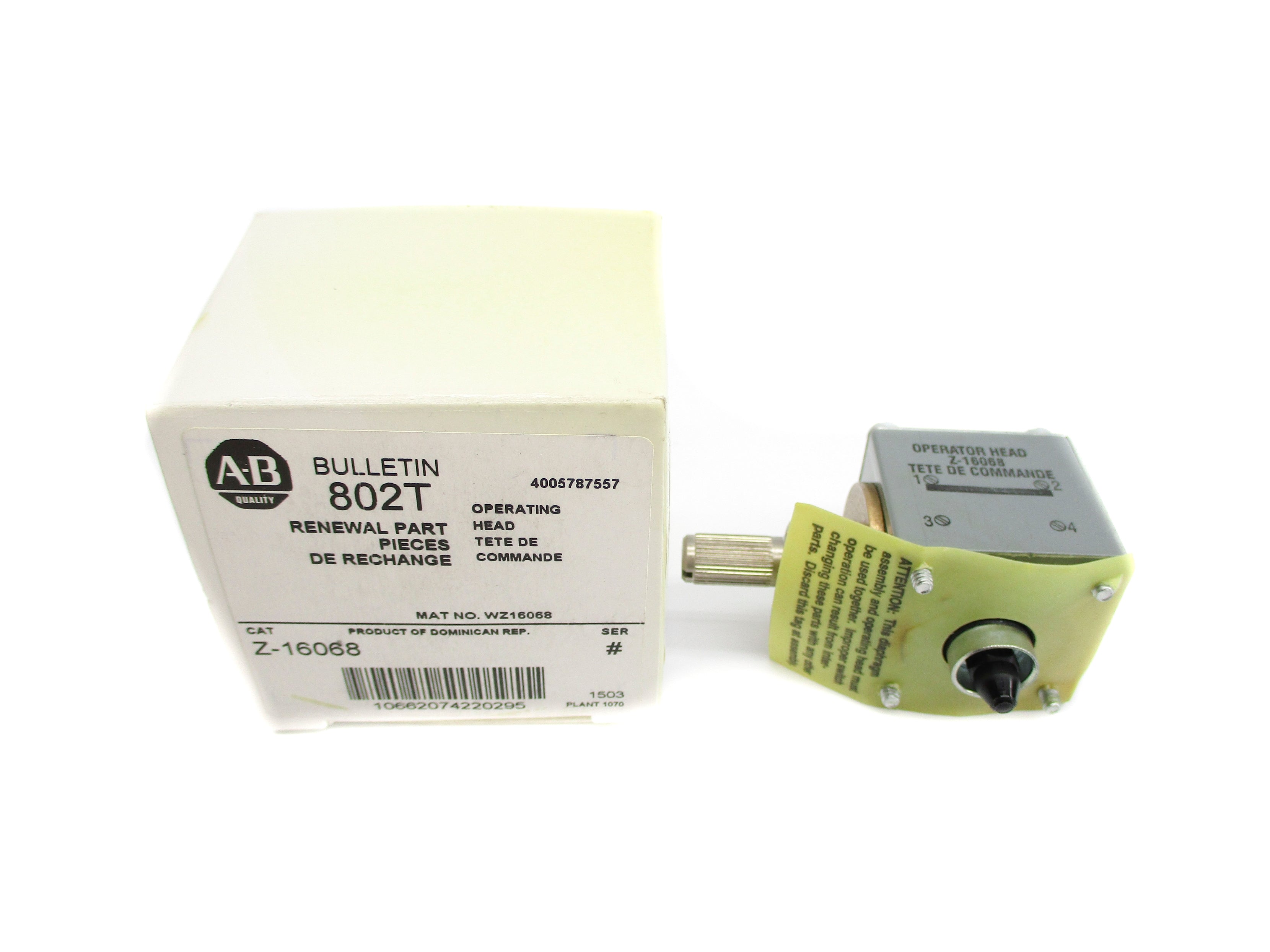 ALLEN BRADLEY Z-16068 (WH) NSMP