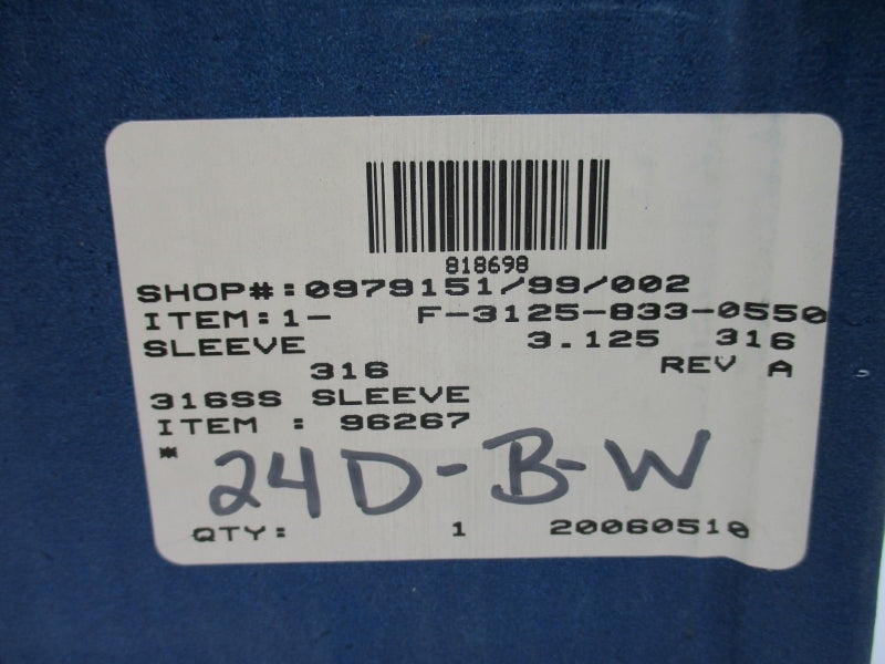 JOHN CRANE F-3125-833-0550 3.125" NSMP