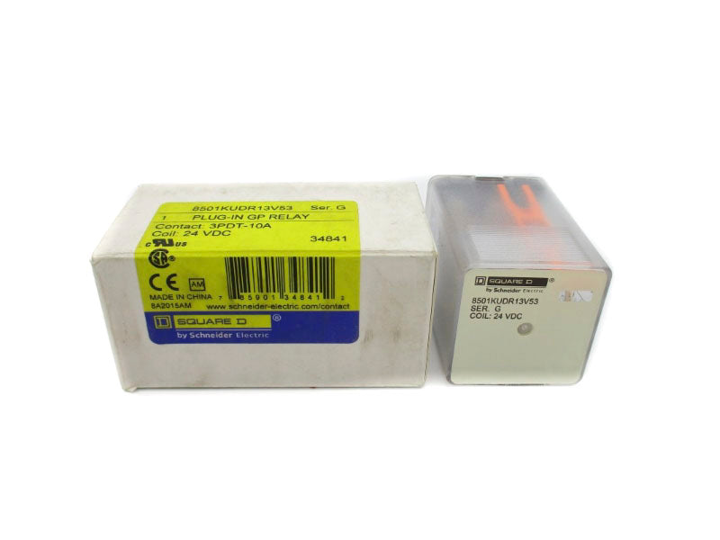 SQUARE D 8501KUDR13V53 SER. G 24VDC 10A NSMP