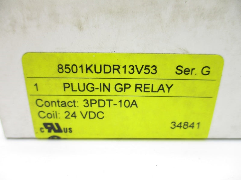 SQUARE D 8501KUDR13V53 SER. G 24VDC 10A NSMP