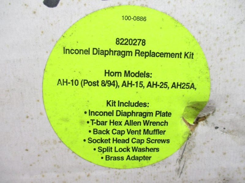 BHA 8220278 NSMP