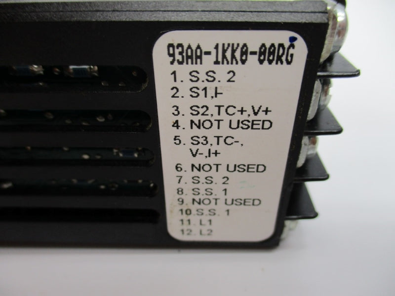 TEXAS SYSTEM & CONTROL 93AA-1KK0-00RG SER. 965 100-240VAC NSNP