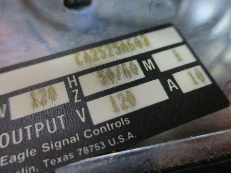 EAGLE SIGNAL CA2525A603 120V 10A NSNP