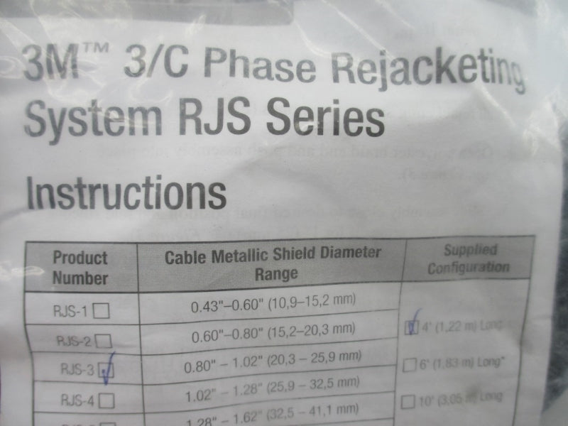 SPARE PART RJS-3 4' NSMP