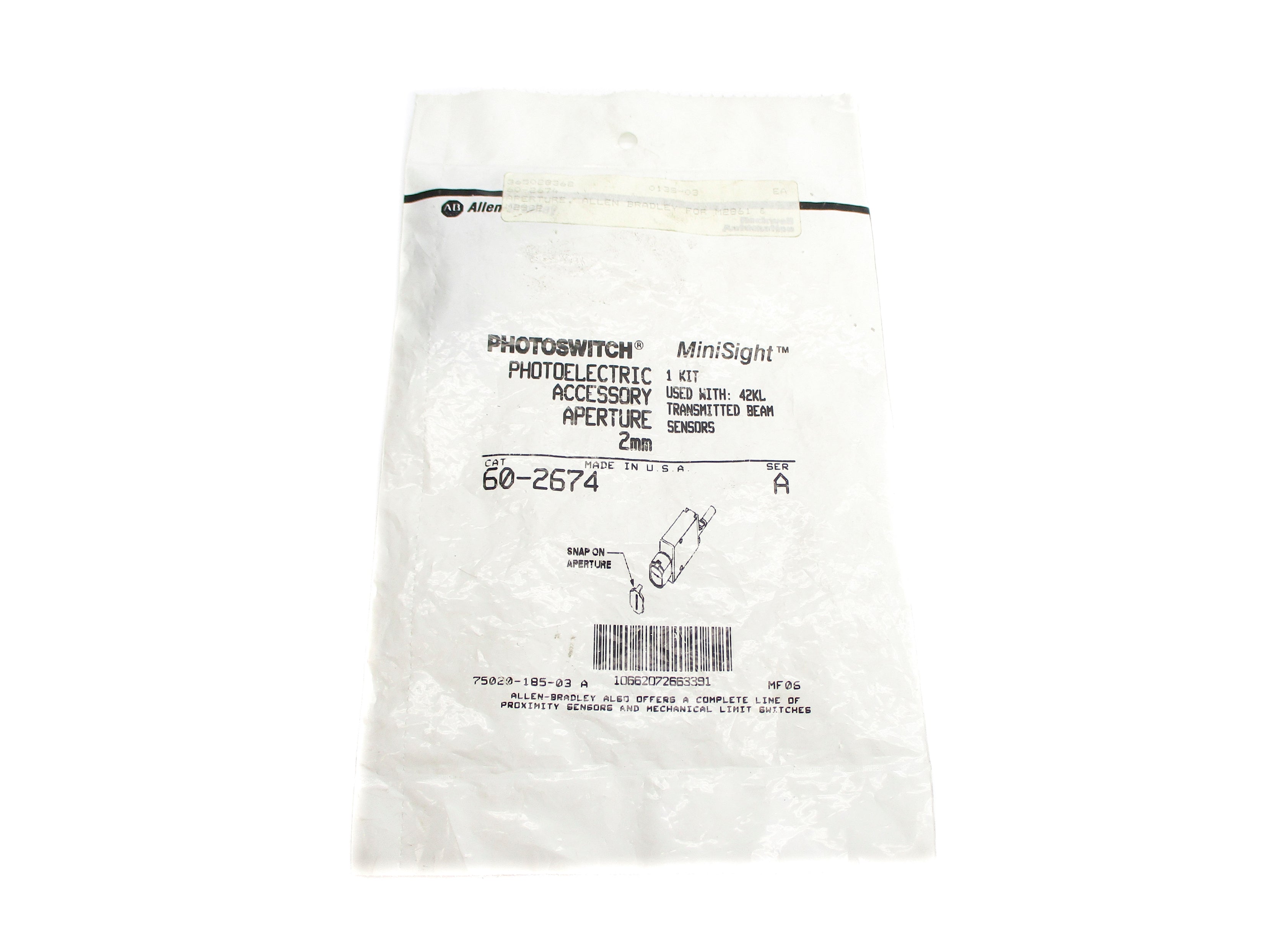 ALLEN BRADLEY 60-2674 SER. A NSMP