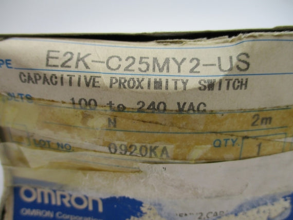 OMRON E2K-C25MY2-US 100-240VAC NSMP