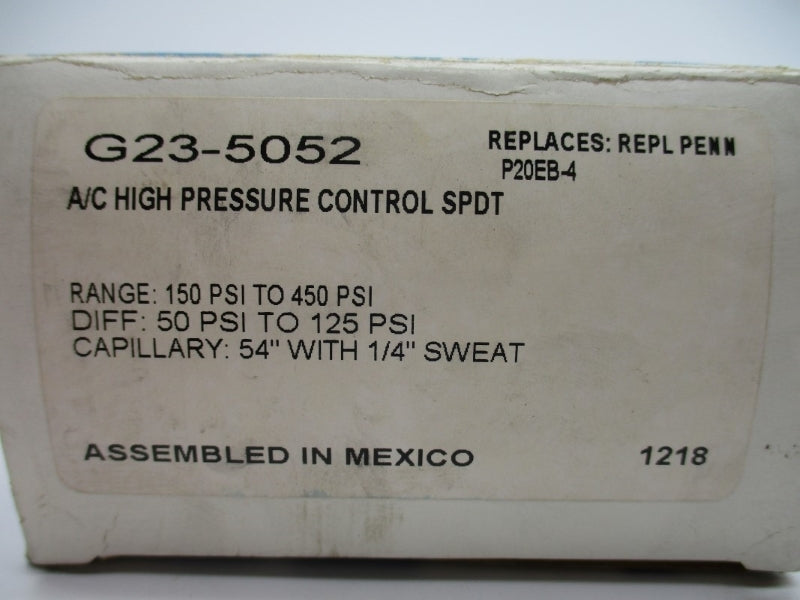 RANCO G23-5052 150-450PSI NSMP