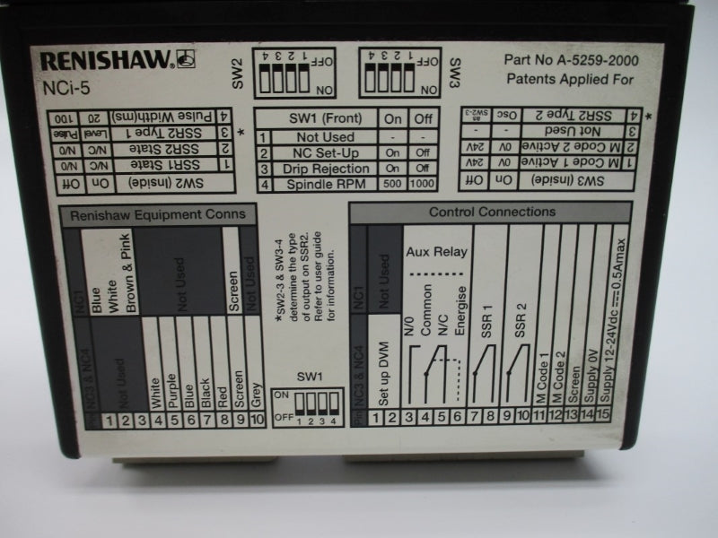 RENISHAW NCI-5 A-5259-2000 24V NSNP