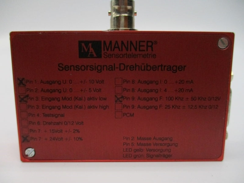 MANNER 402/V2R320 13F_100F1KF01C00_V7R104 24V NSNP
