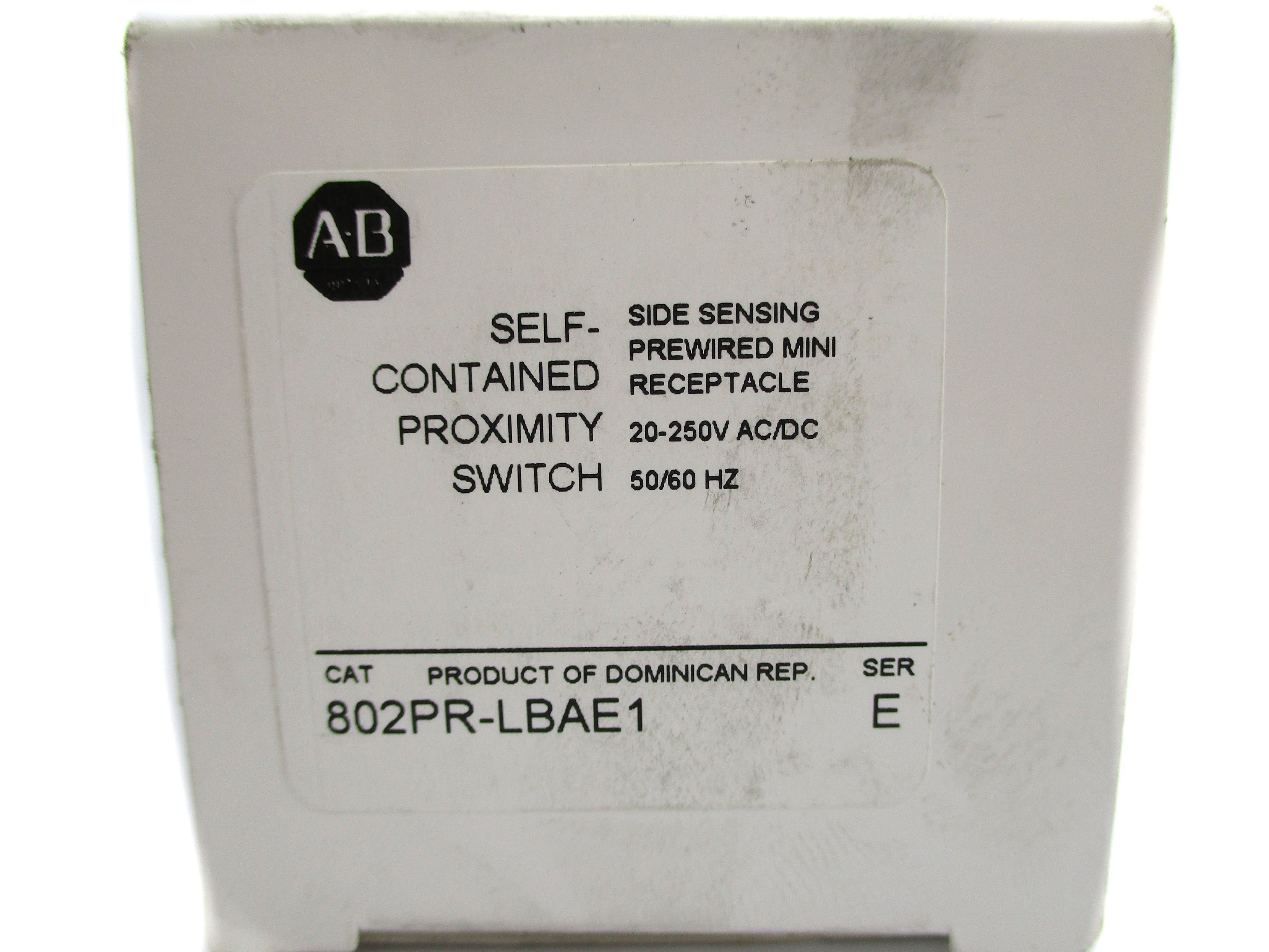 INDUSTRIAL SPARE PART 802PR-LBAE1 SER. E 20-250VAC/DC (WH) NSMP