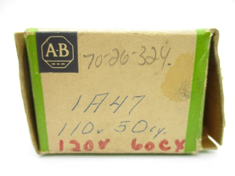 ALLEN BRADLEY 1A47 110V (BK/GR) NSMP