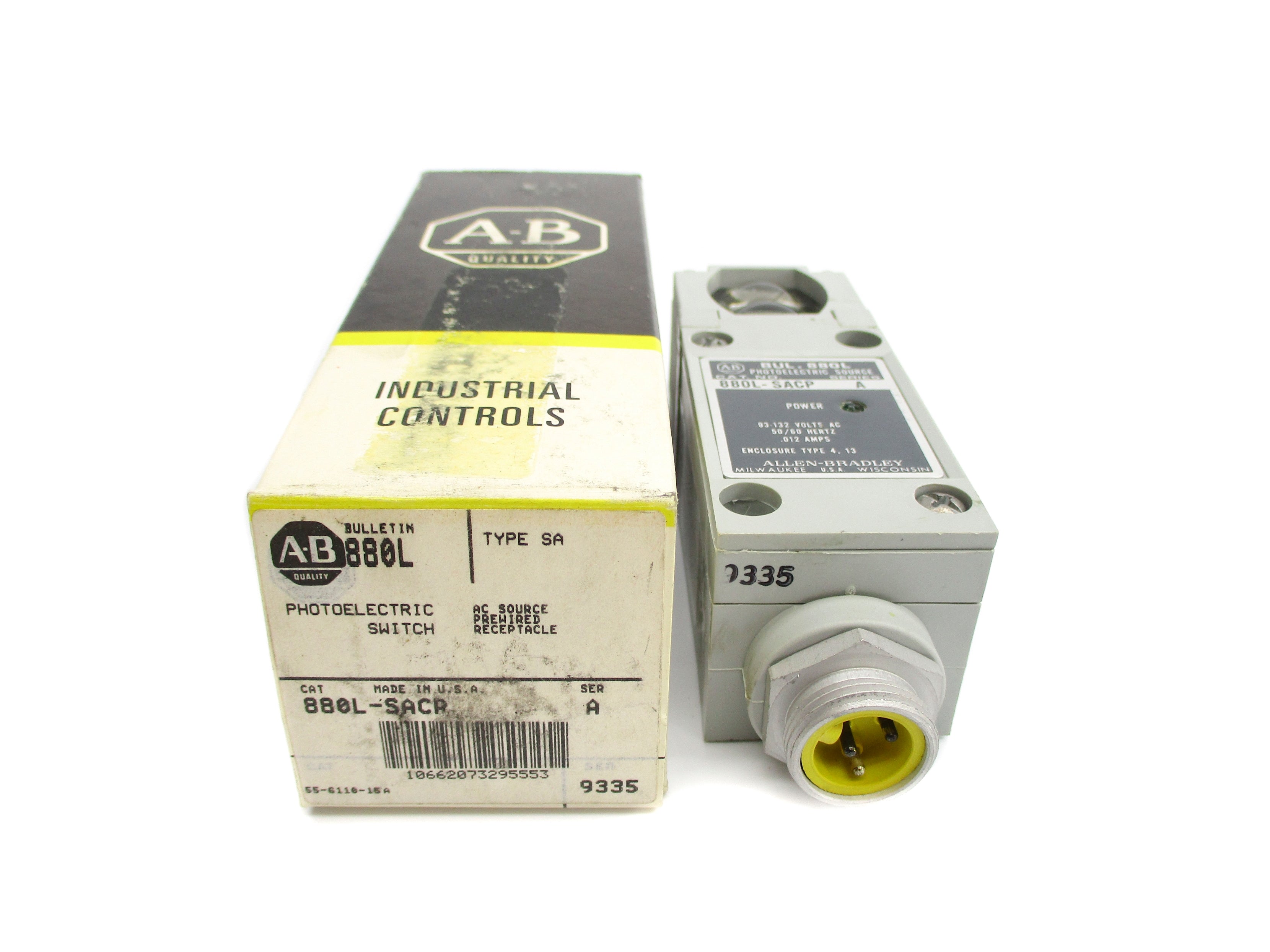 INDUSTRIAL SPARE PART 880L-SACP SER. A (BK/YL) NSMP